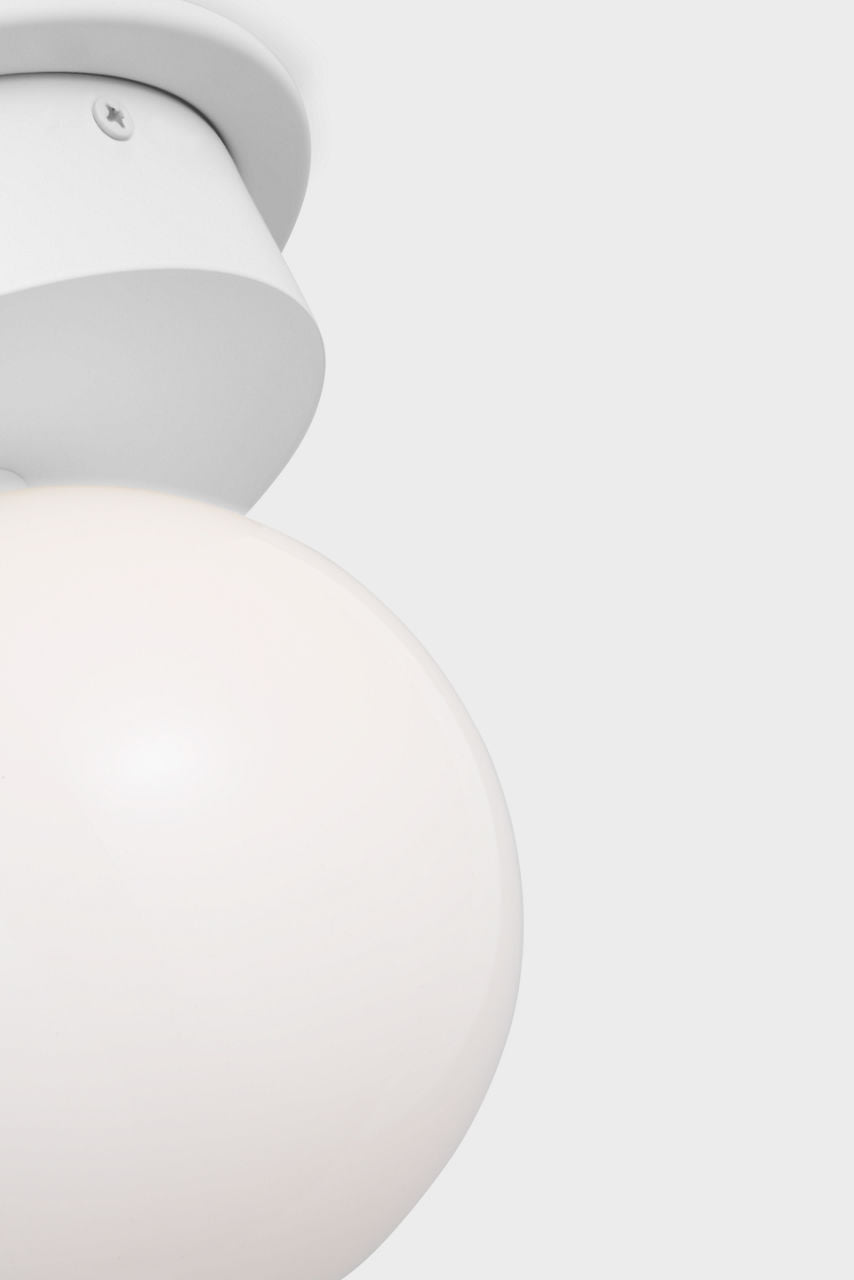 Nodes Medium Flush Mount | Matte White