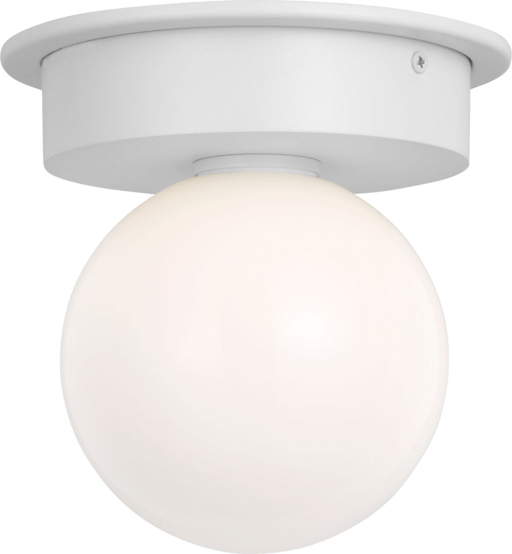 Nodes Medium Flush Mount | Matte White