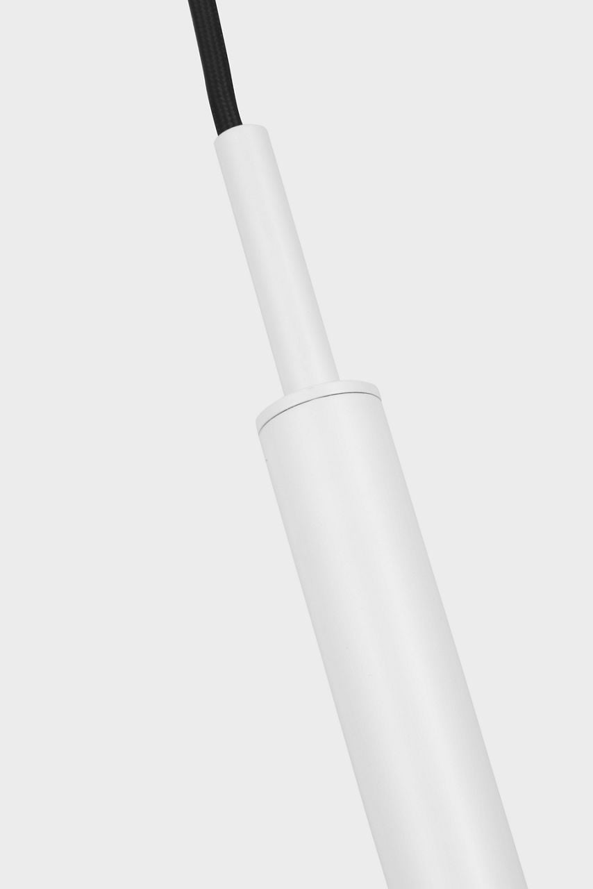 Nodes Short Pendant | Matte White