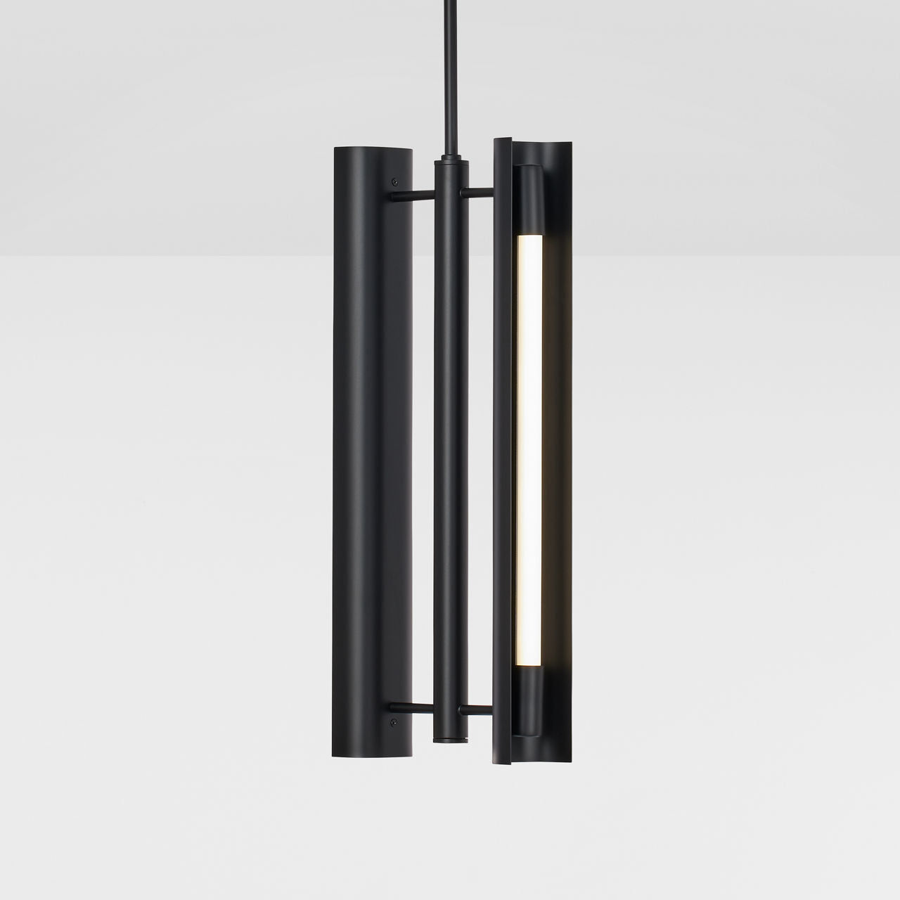 Carson Two Light Pendant Midnight Black Bulbs Inc