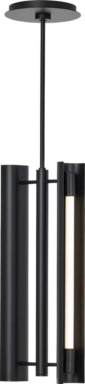 Carson Two Light Pendant Midnight Black Bulbs Inc