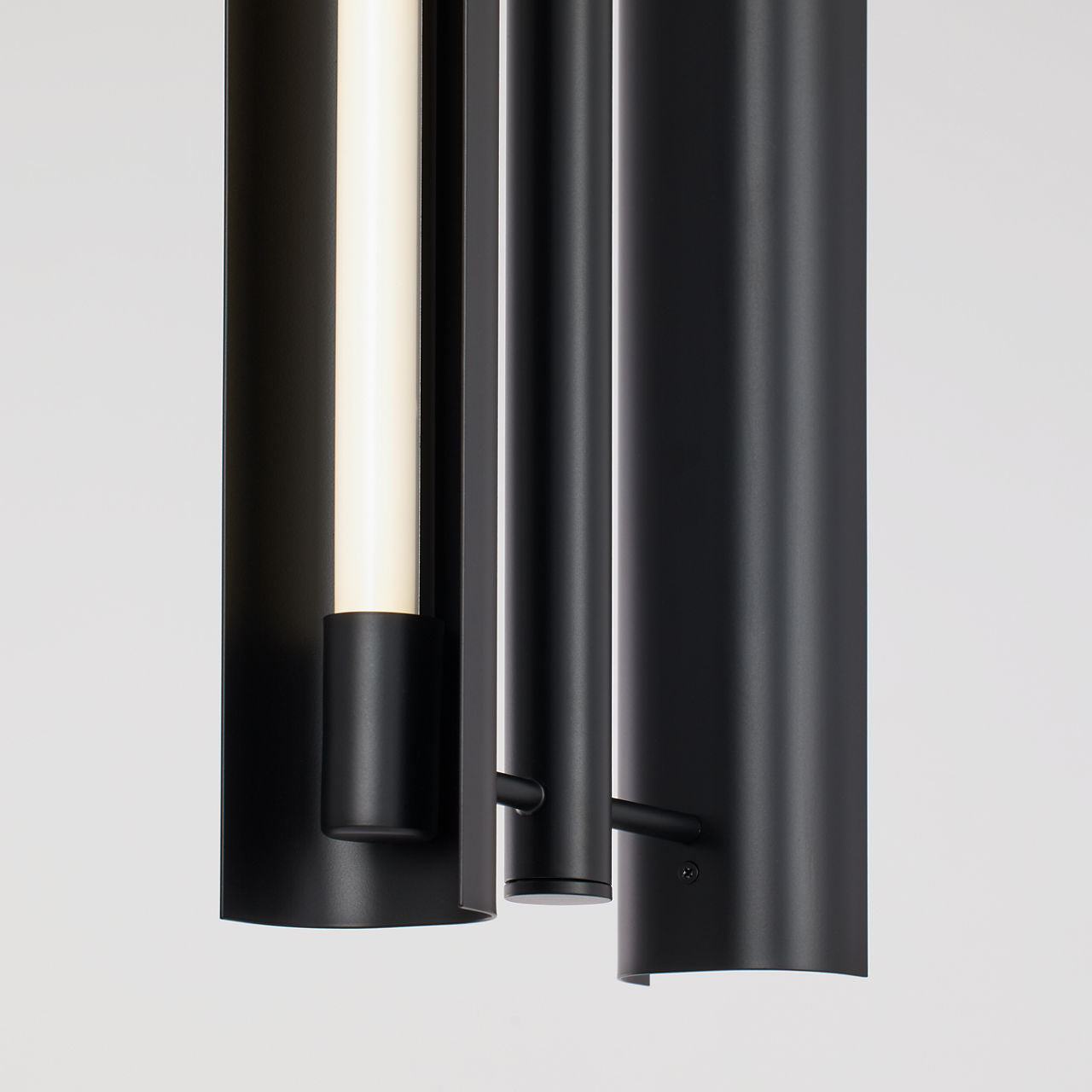 Carson Two Light Pendant Midnight Black Bulbs Inc