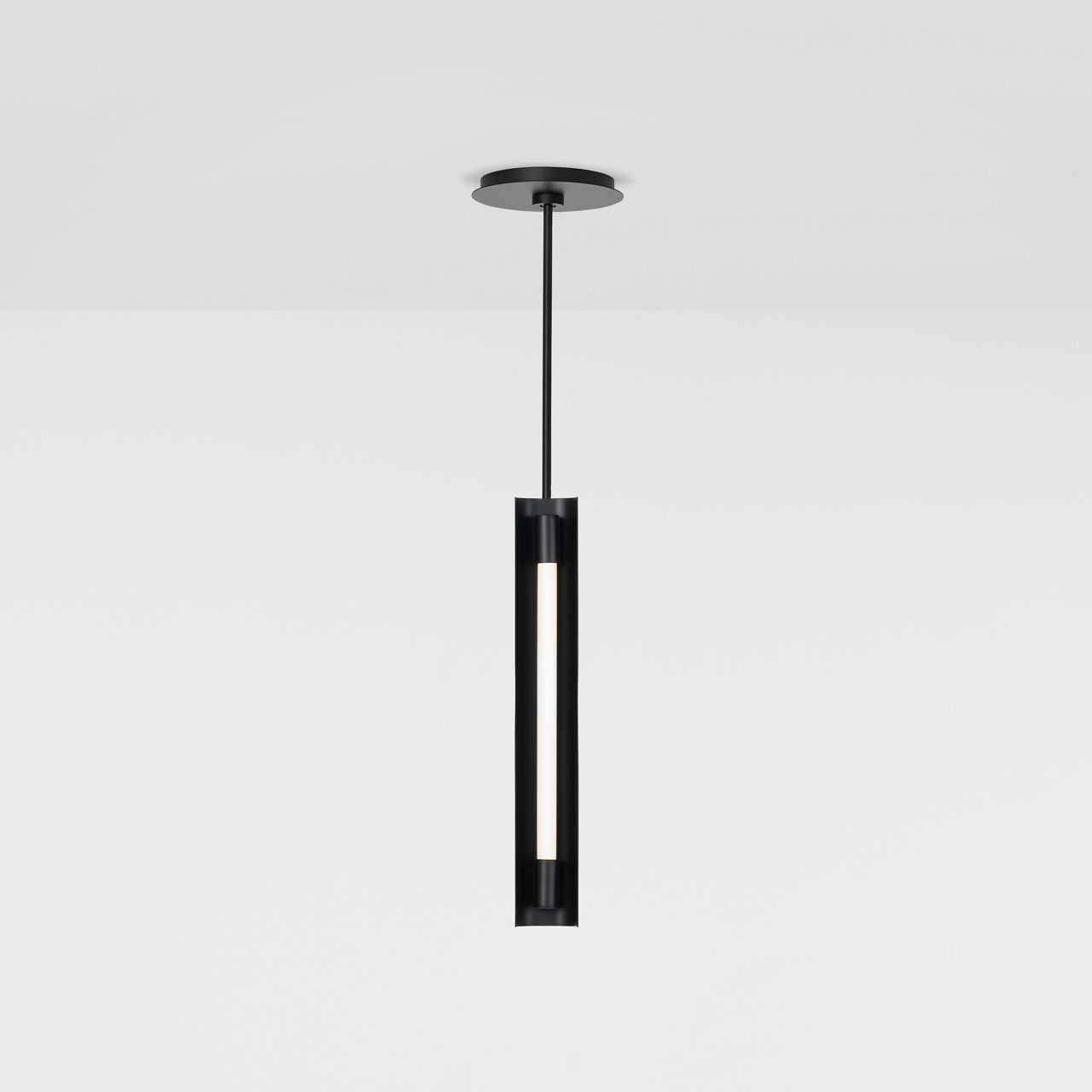 Carson Two Light Pendant Midnight Black Bulbs Inc