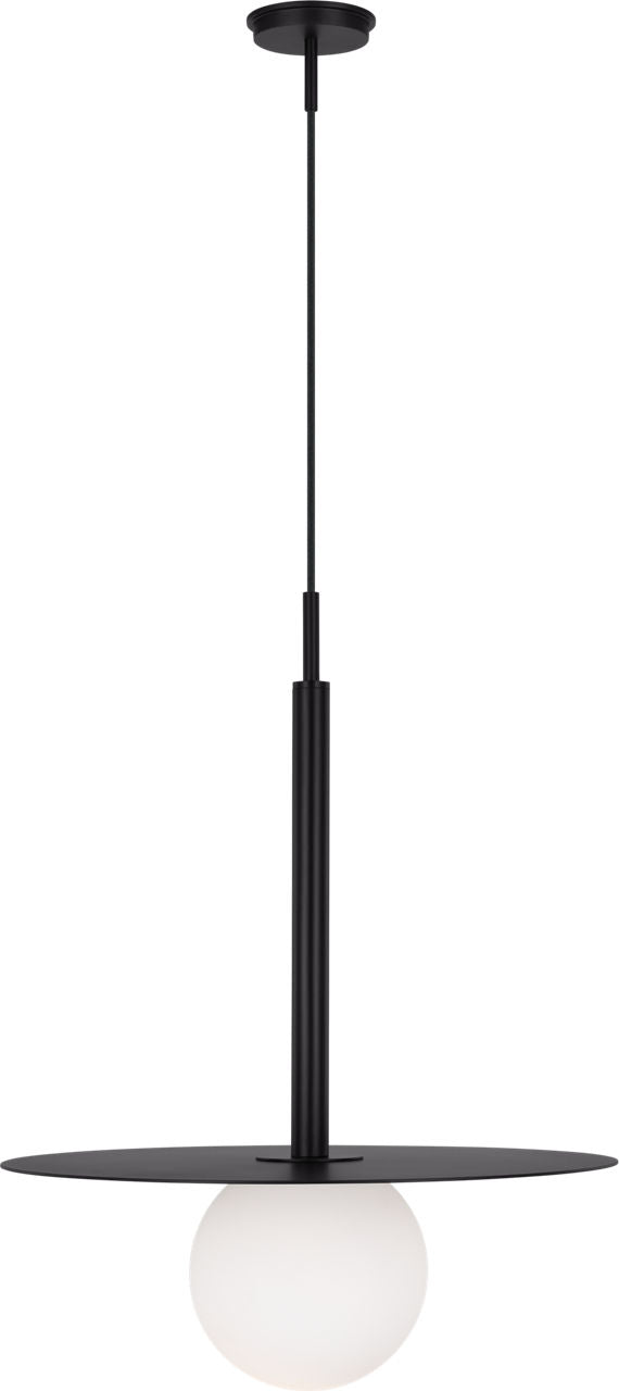 Nodes Large Pendant Midnight Black