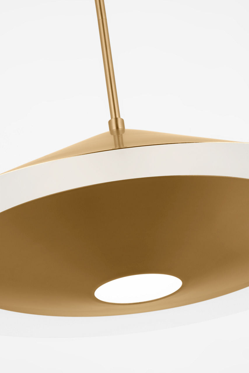 Echo Medium Pendant Burnished Brass