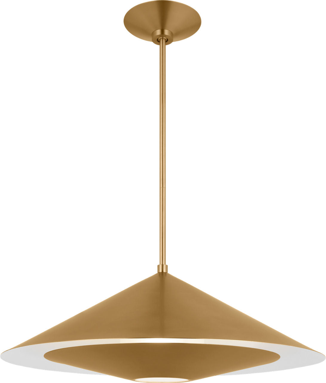Echo Medium Pendant Burnished Brass