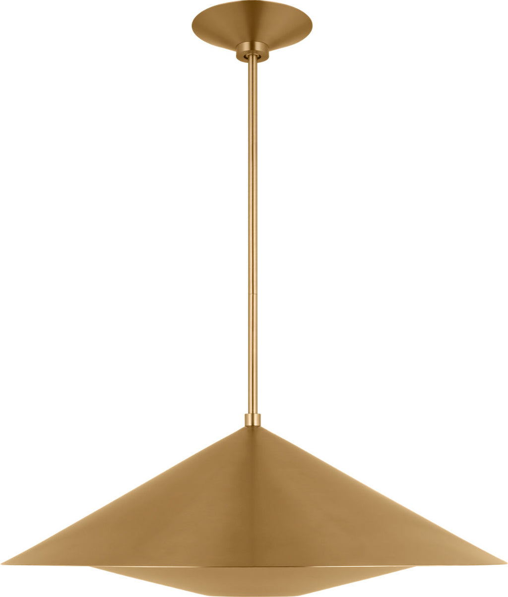 Echo Medium Pendant Burnished Brass