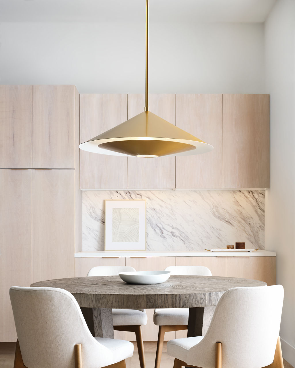 Echo Medium Pendant Burnished Brass