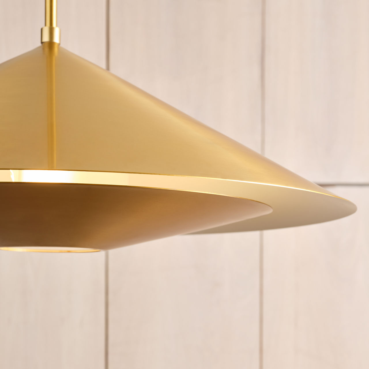 Echo Medium Pendant Burnished Brass