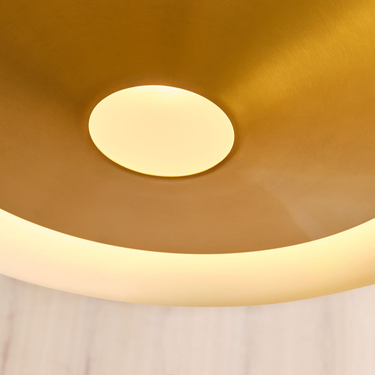 Echo Medium Pendant Burnished Brass