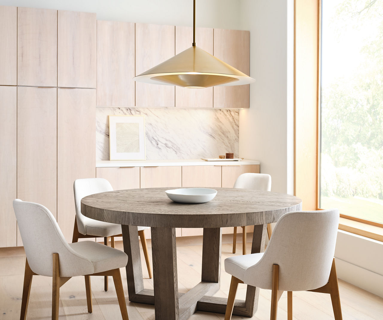 Echo Medium Pendant Burnished Brass