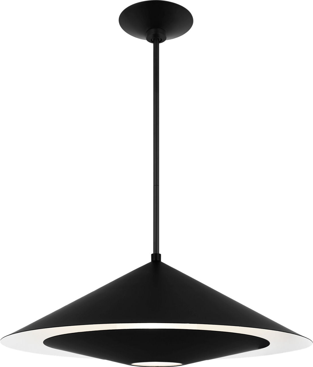 Echo Medium Pendant Midnight Black