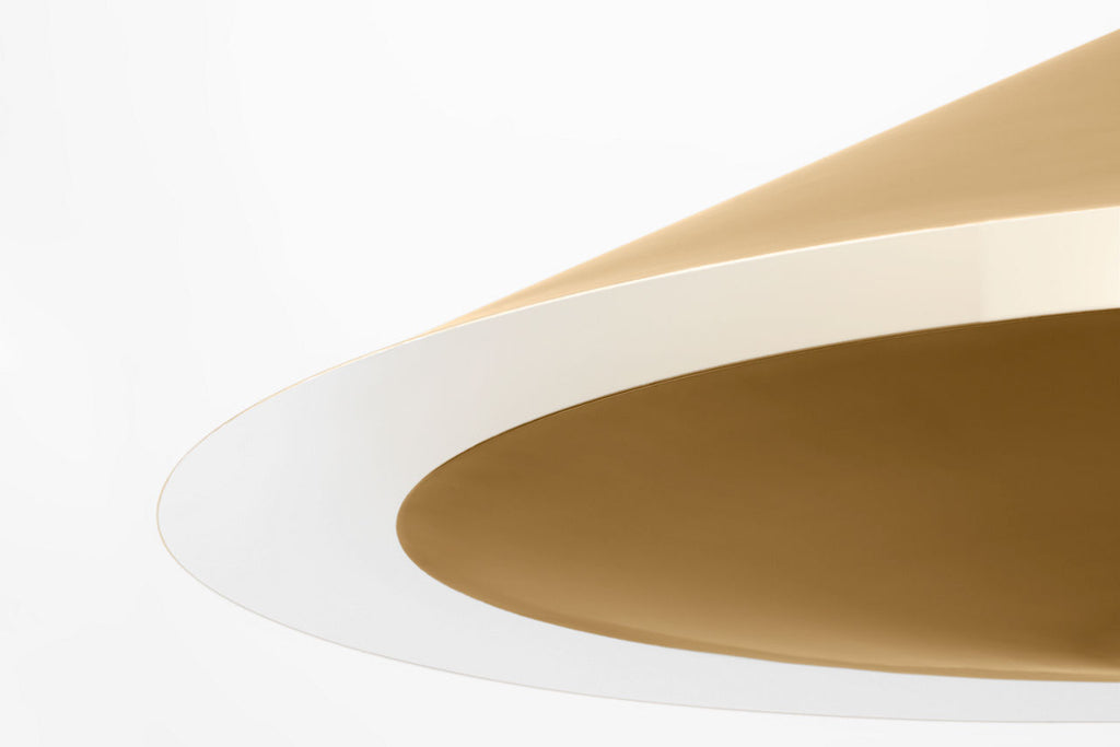 Echo Large Pendant Burnished Brass