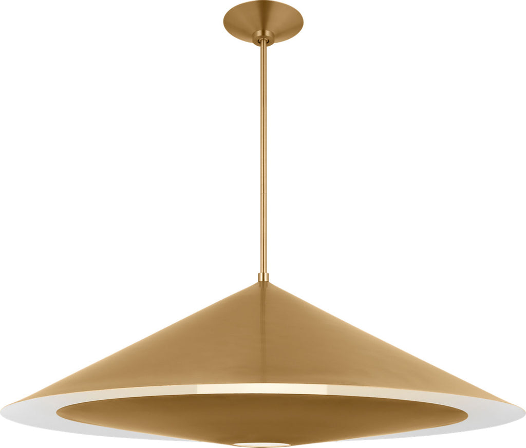 Echo Large Pendant Burnished Brass