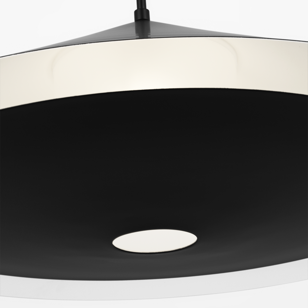 Echo Large Pendant Midnight Black