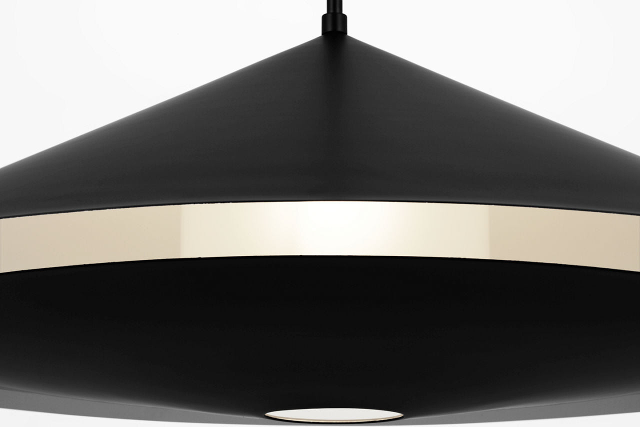 Echo Large Pendant Midnight Black