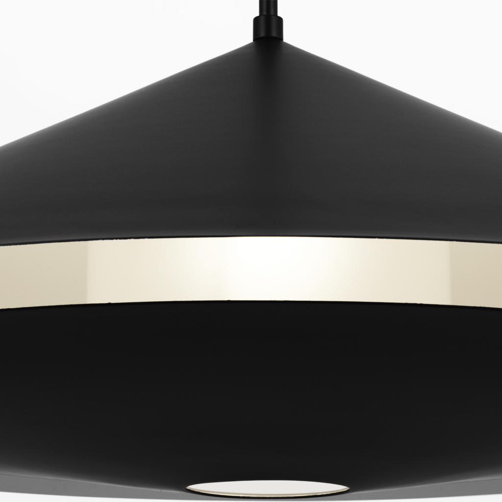 Echo Large Pendant Midnight Black