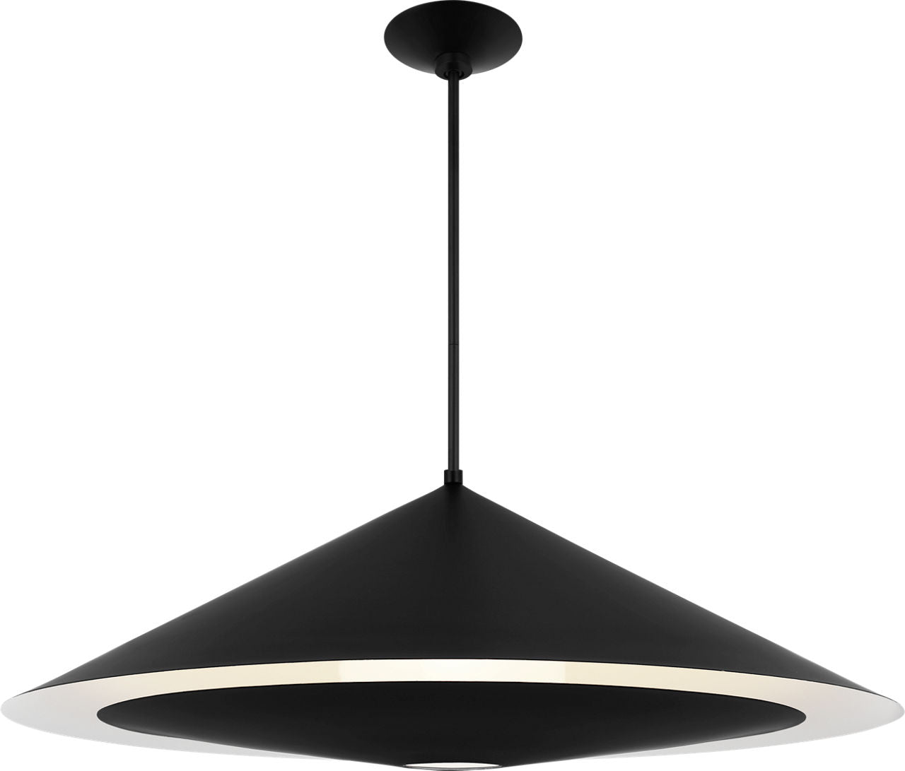 Echo Large Pendant Midnight Black
