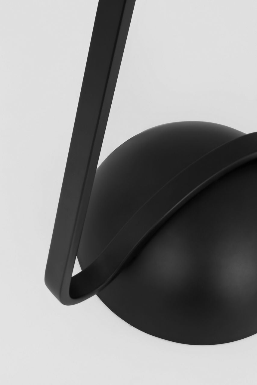 Nido Floor Lamp Midnight Black Bulbs Inc