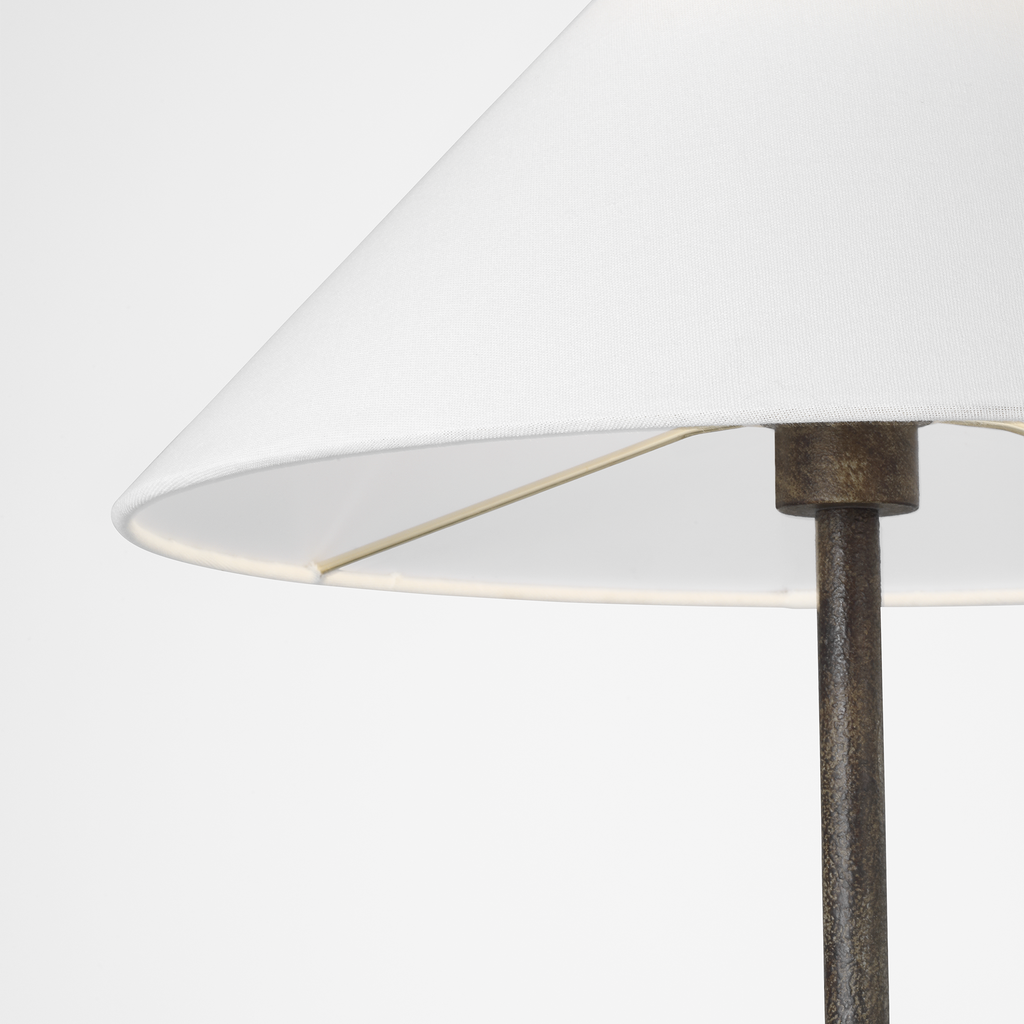 Brachion Medium Table Lamp Rustic Bronze