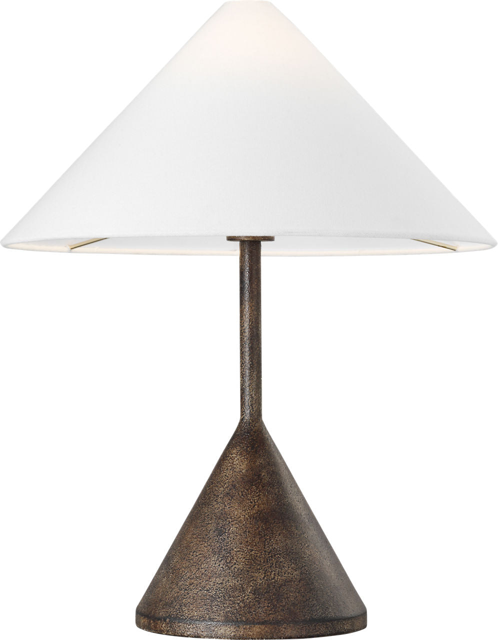 Brachion Medium Table Lamp Rustic Bronze