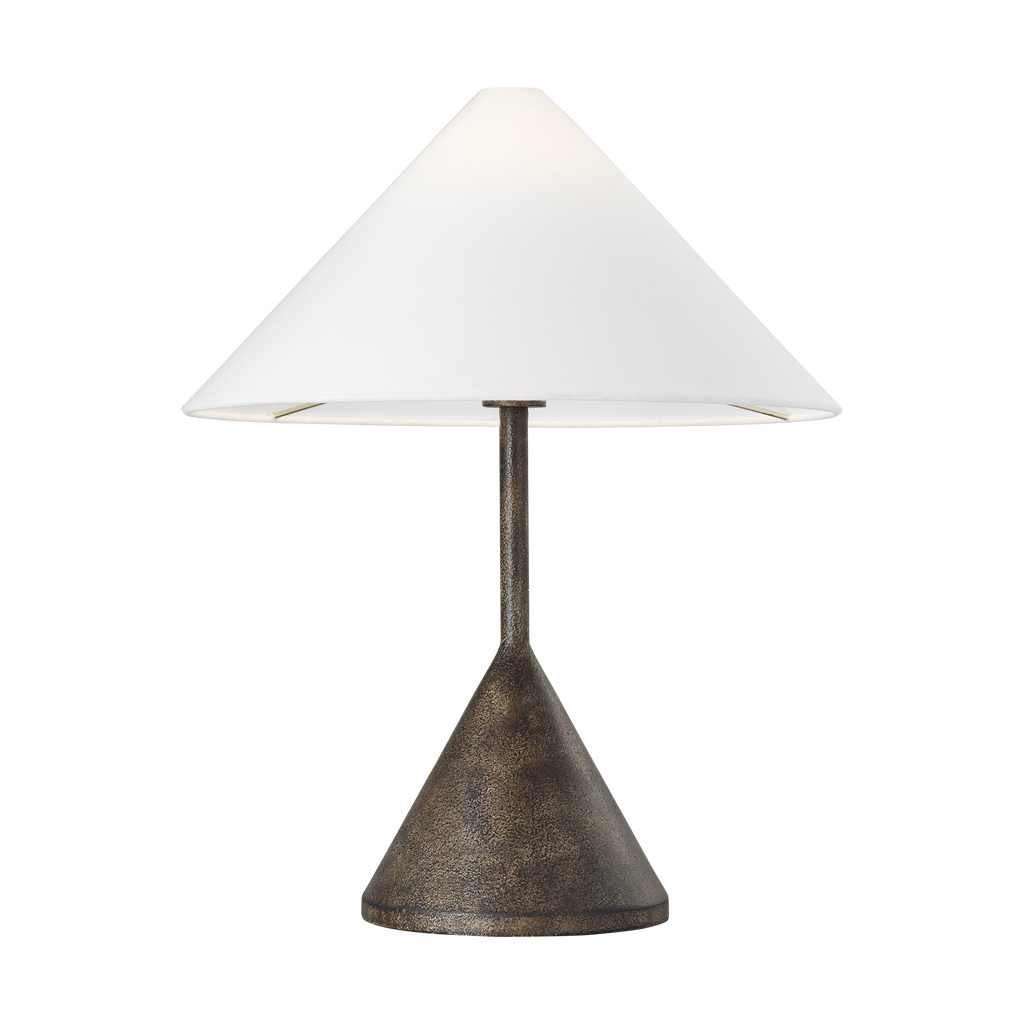 Brachion Medium Table Lamp Rustic Bronze