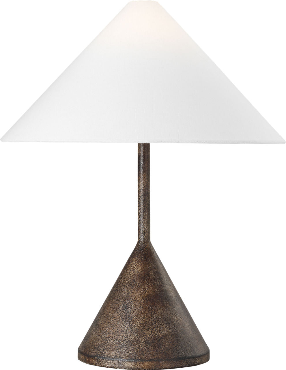 Brachion Medium Table Lamp Rustic Bronze