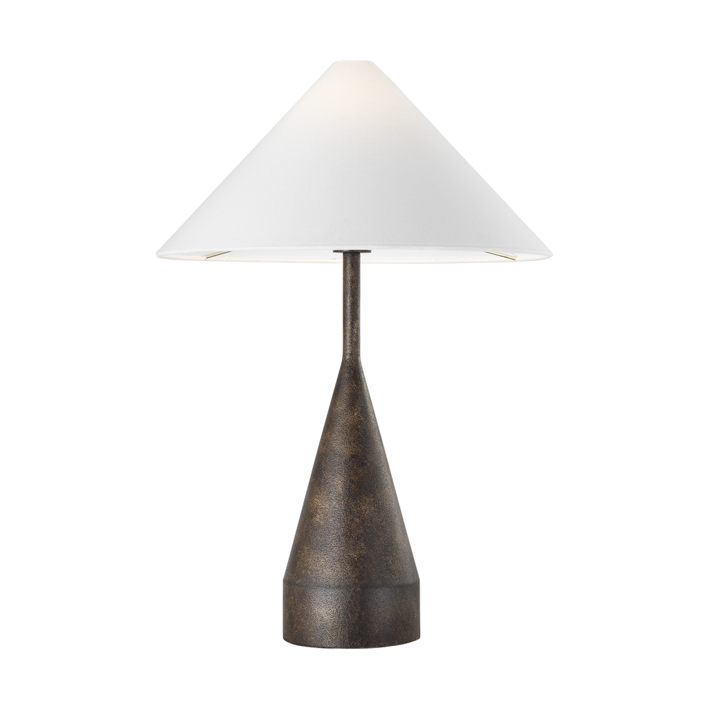 Brachion Large Table Lamp Rustic Bronze