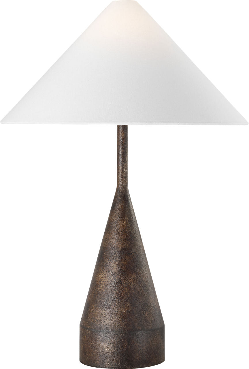 Brachion Large Table Lamp Rustic Bronze