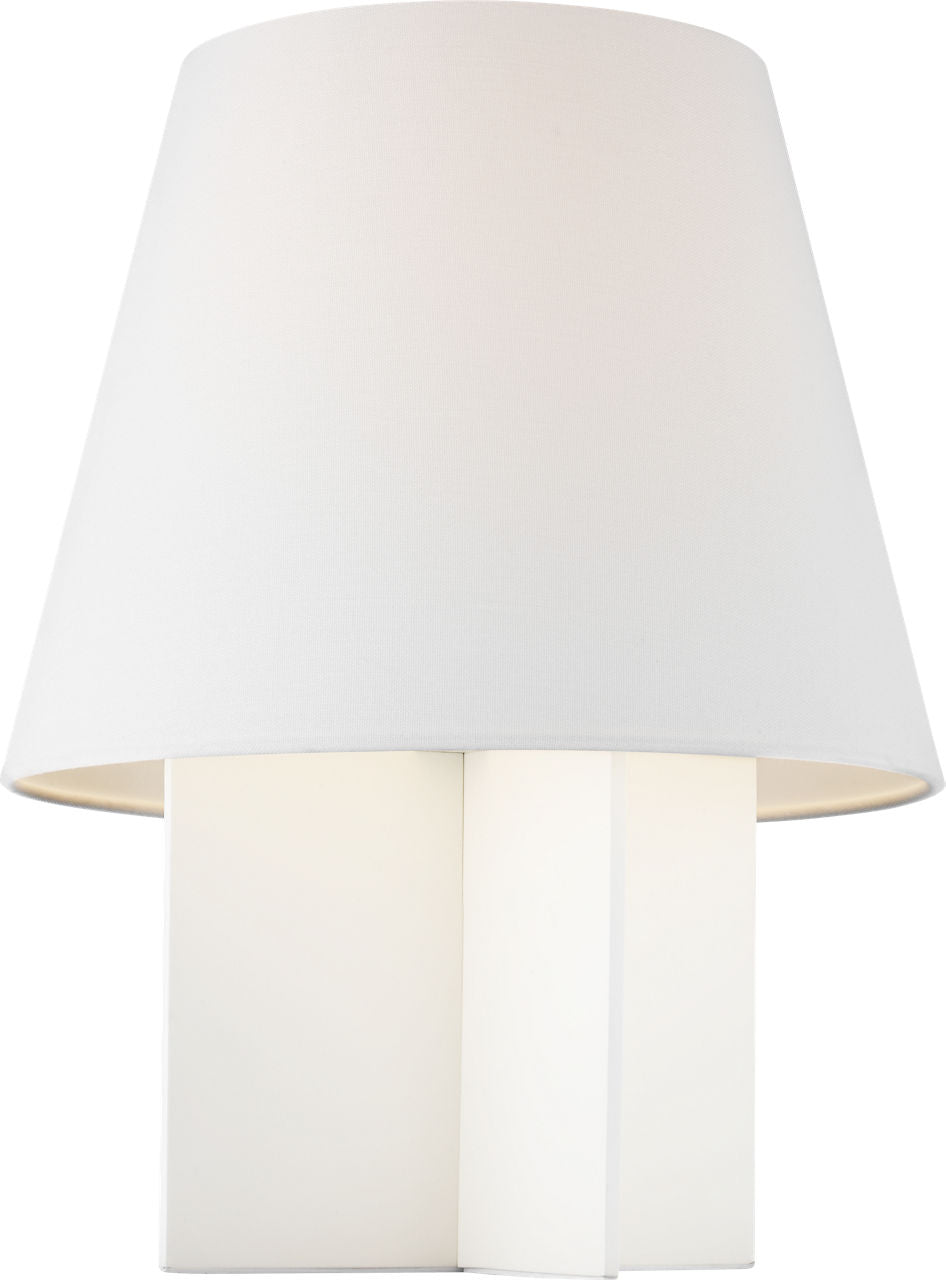 Blocco Small Table Lamp Soft Linen