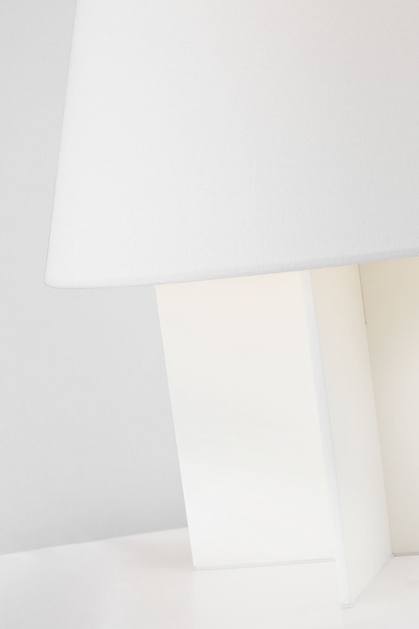 Blocco Small Table Lamp Soft Linen