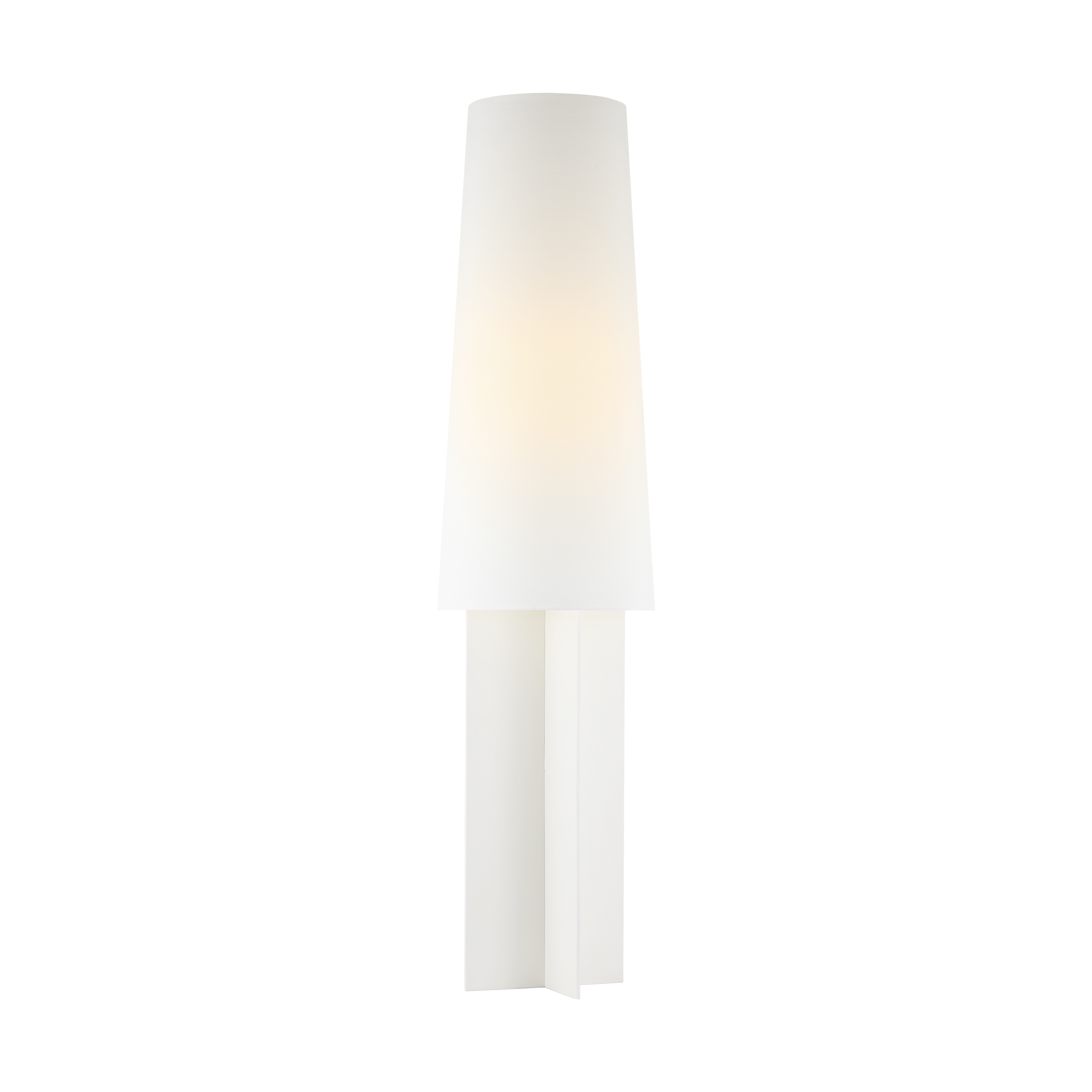 Blocco Medium Floor Lamp Soft Linen