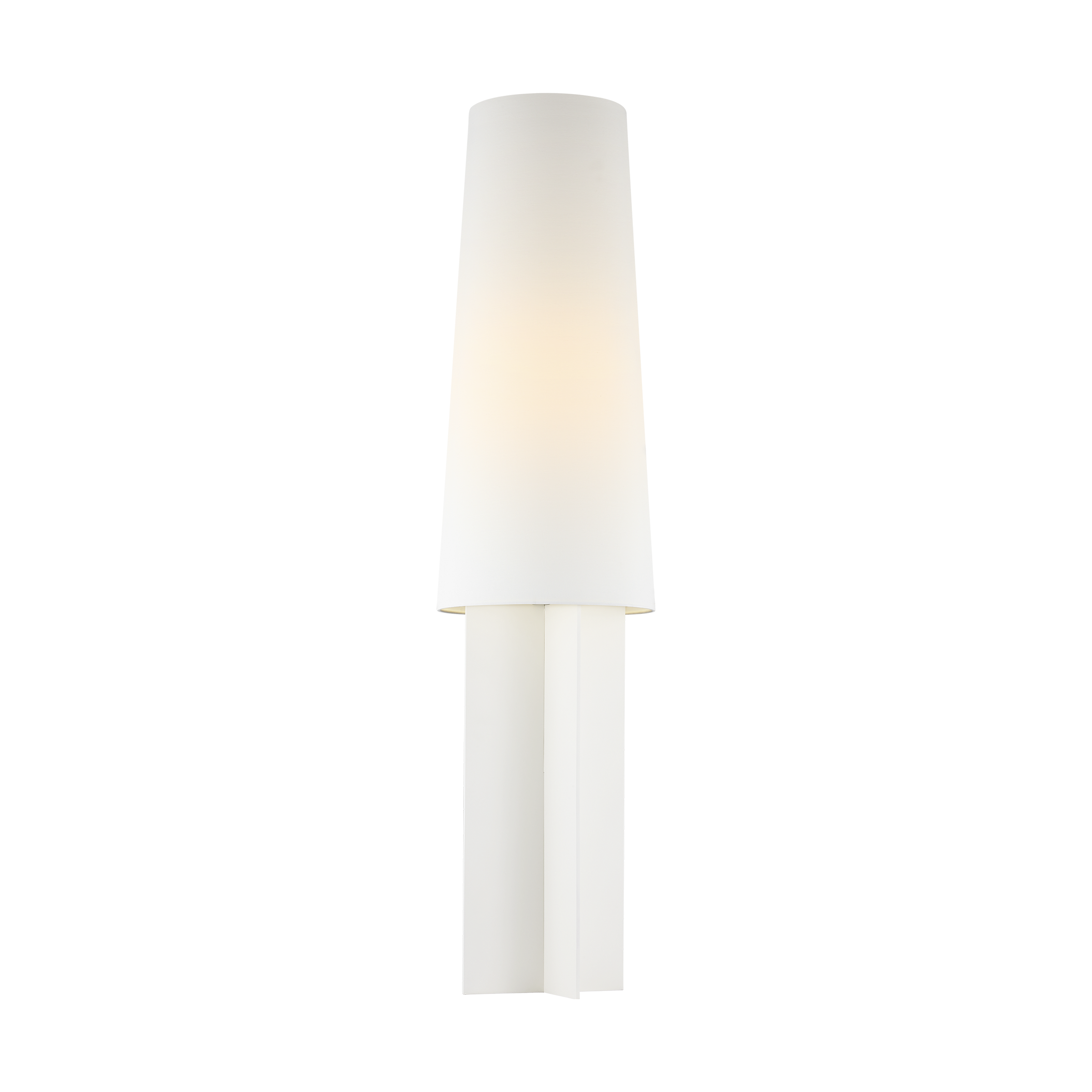 Blocco Medium Floor Lamp Soft Linen