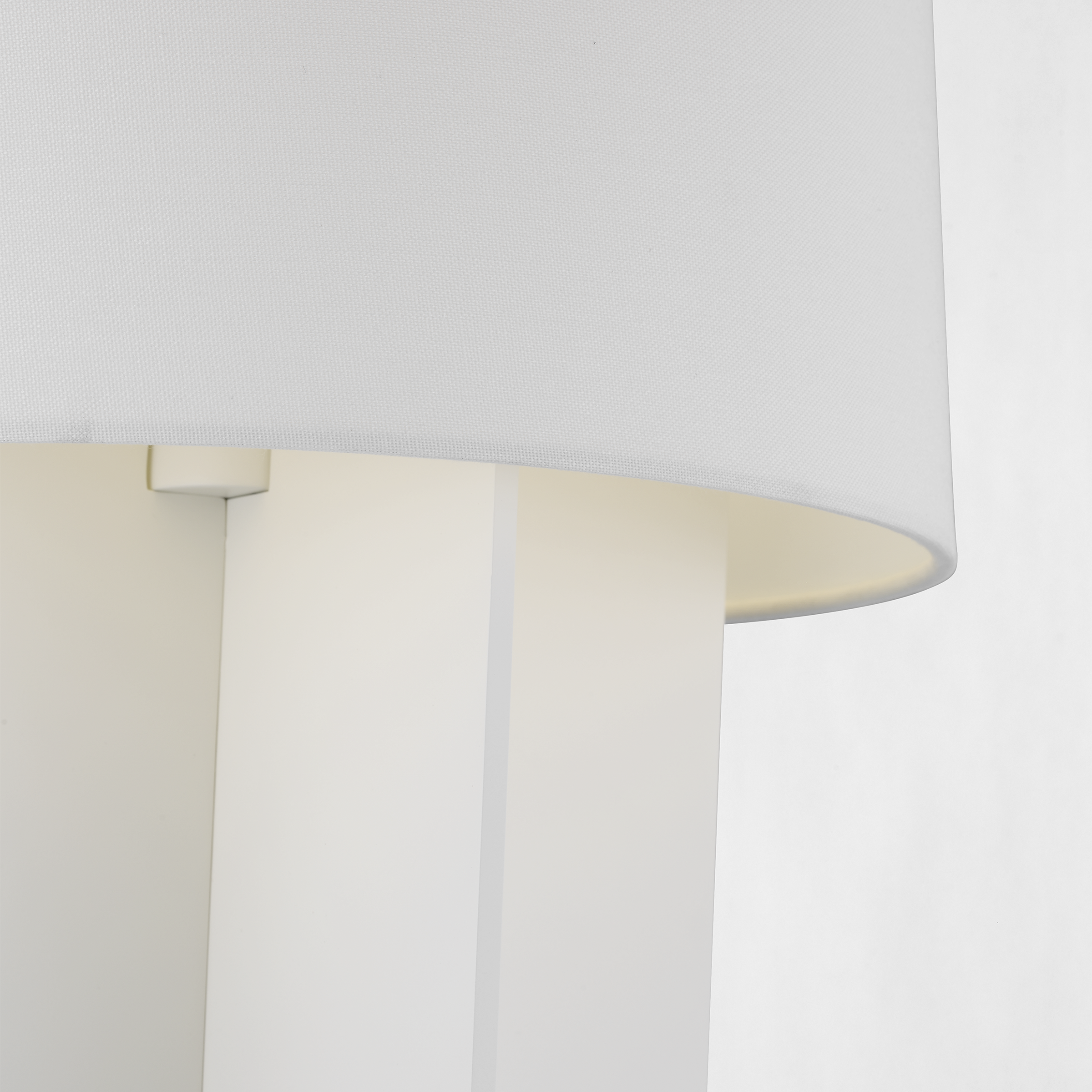 Blocco Medium Floor Lamp Soft Linen