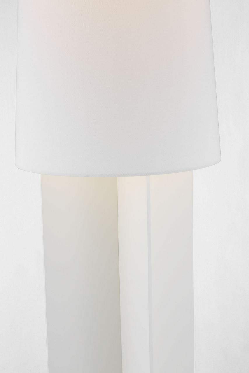 Blocco Medium Floor Lamp Soft Linen