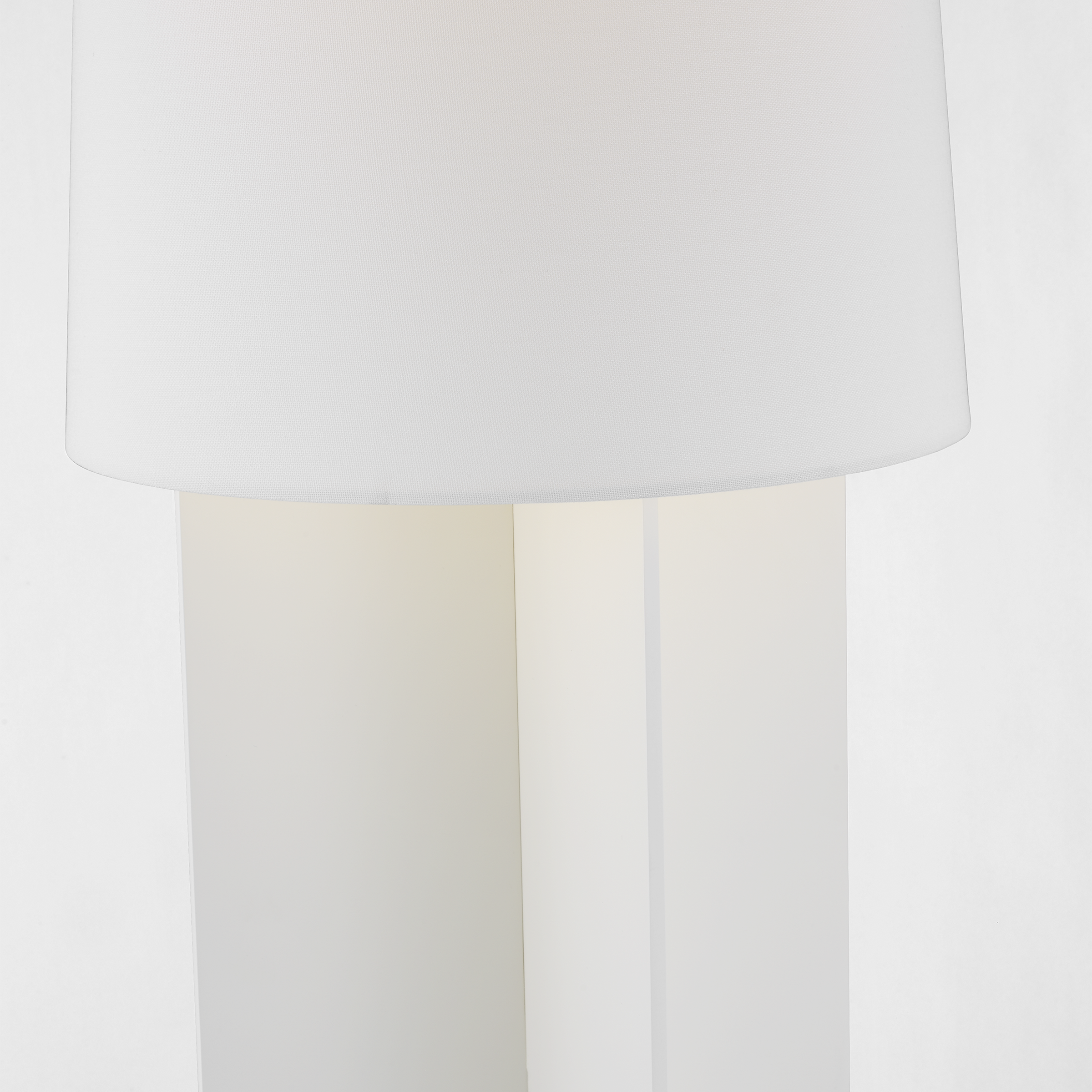 Blocco Medium Floor Lamp Soft Linen