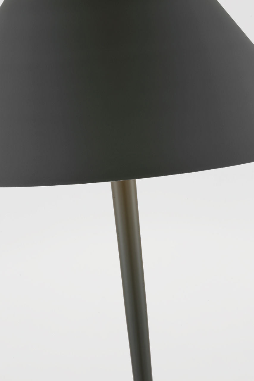 Contra Medium Table Lamp Matte Charcoal Black