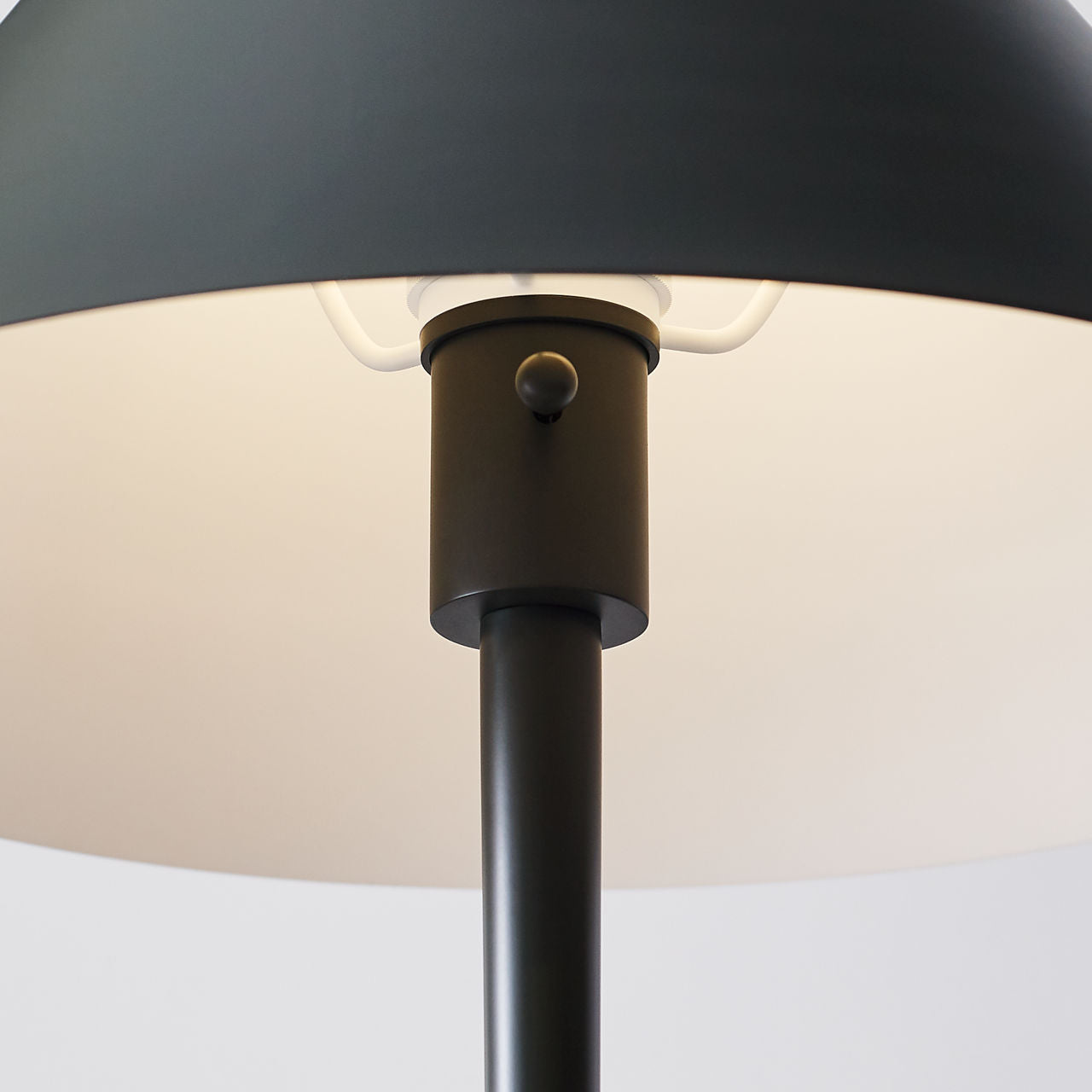 Contra Medium Table Lamp Matte Charcoal Black