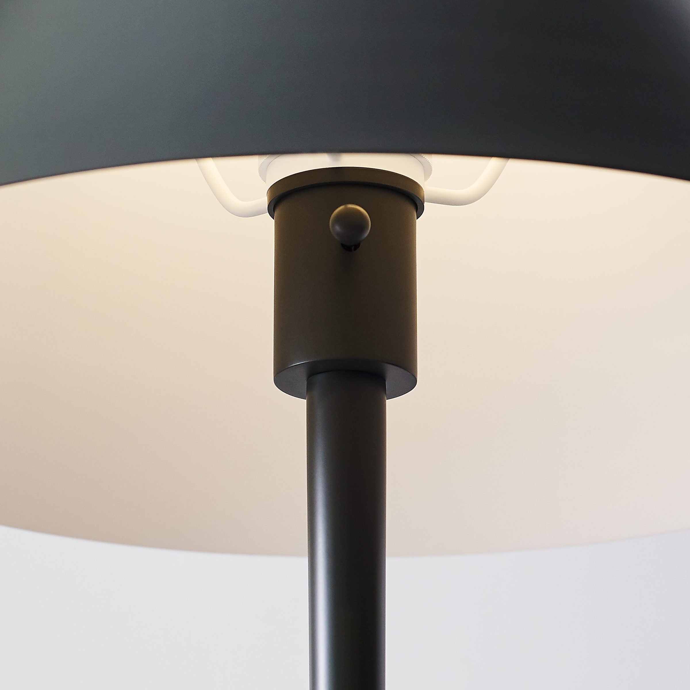 Contra Medium Table Lamp Matte Charcoal Black