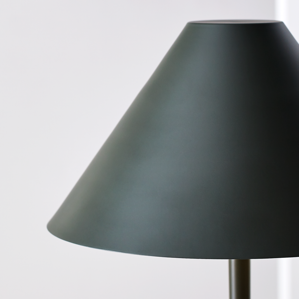 Contra Medium Table Lamp Matte Charcoal Black