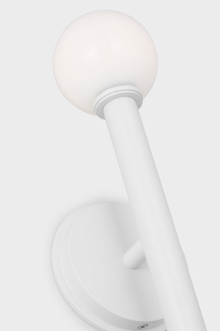 Nodes Sconce | Matte White