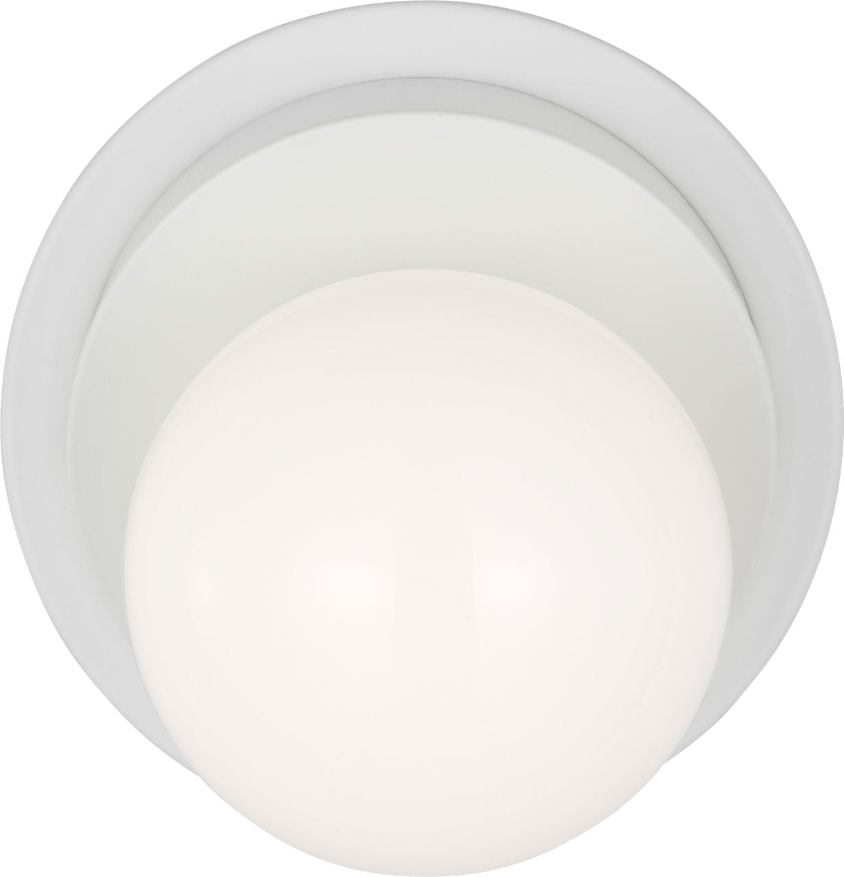 Nodes Large Angled Sconce | Matte White