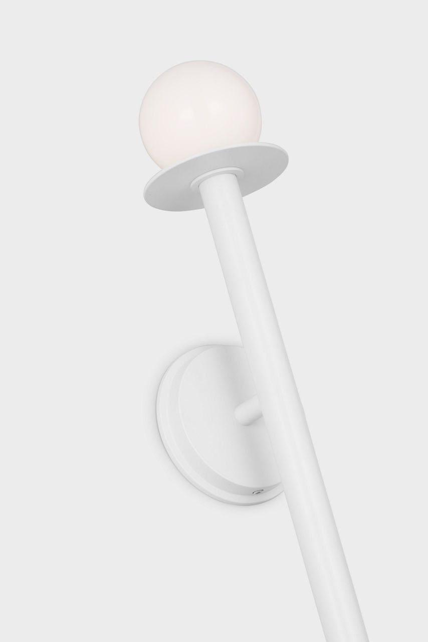 Nodes Double Sconce | Matte White