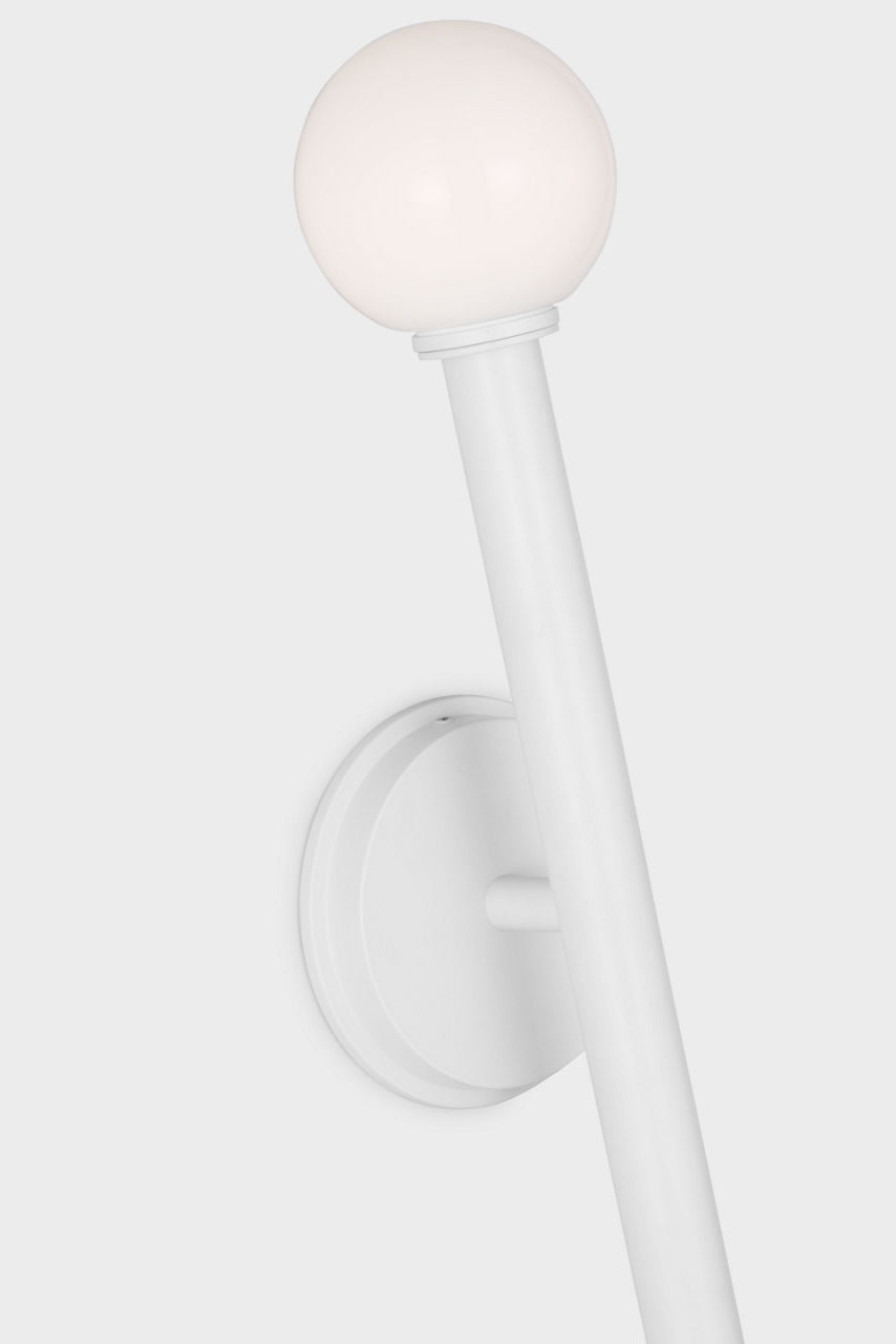 Nodes Double Sconce | Matte White