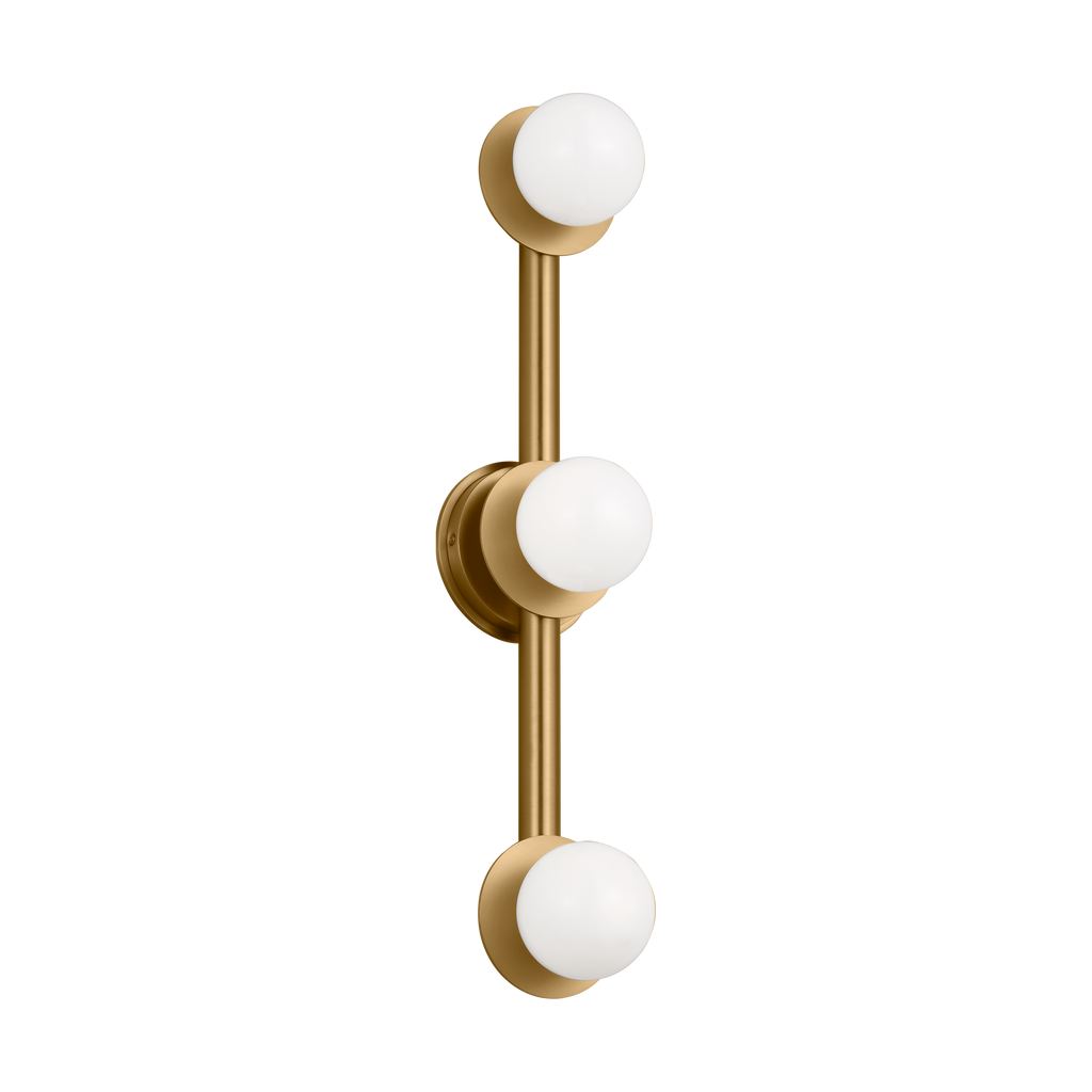Nodes Large Vanity Burnished Brass