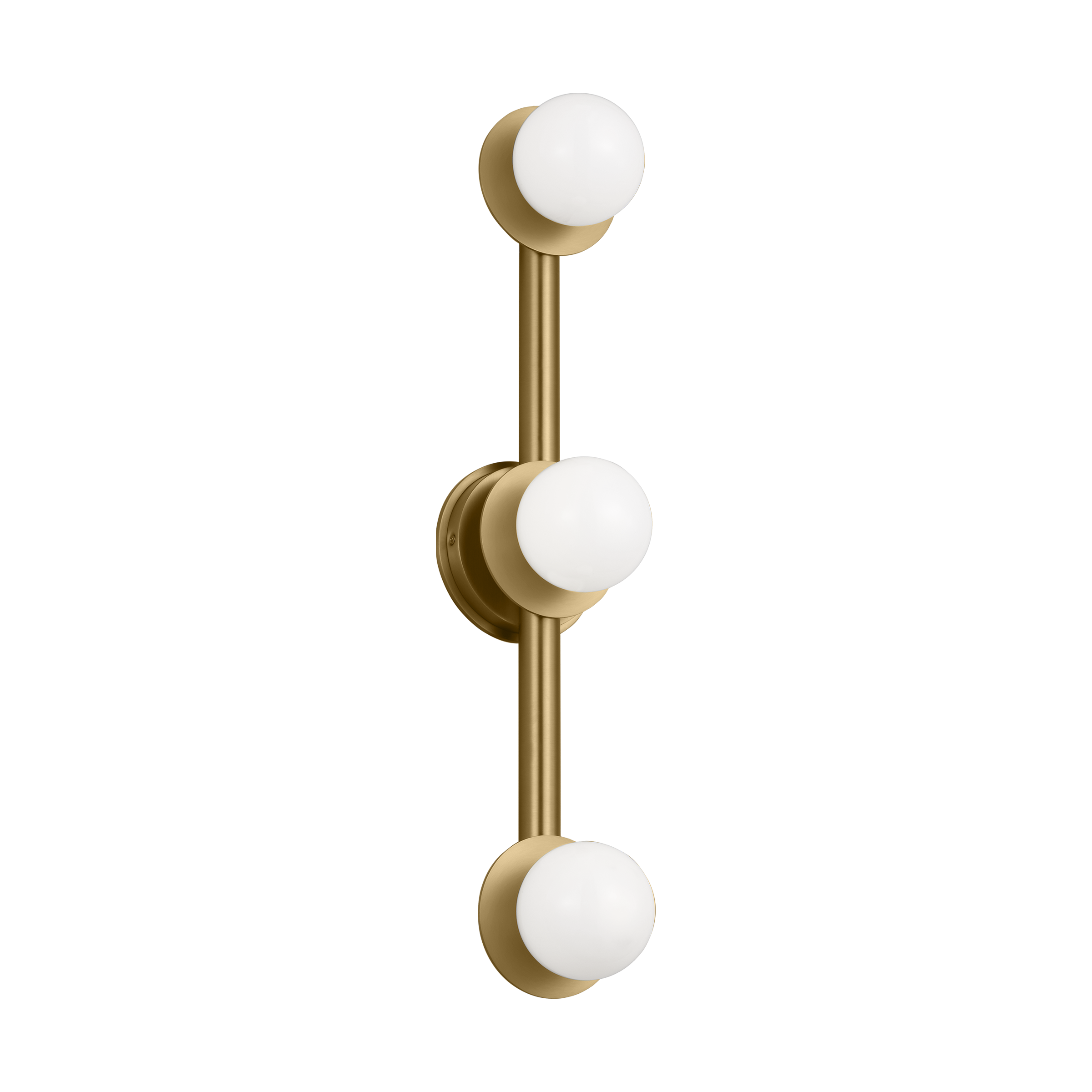 Nodes Large Vanity Burnished Brass