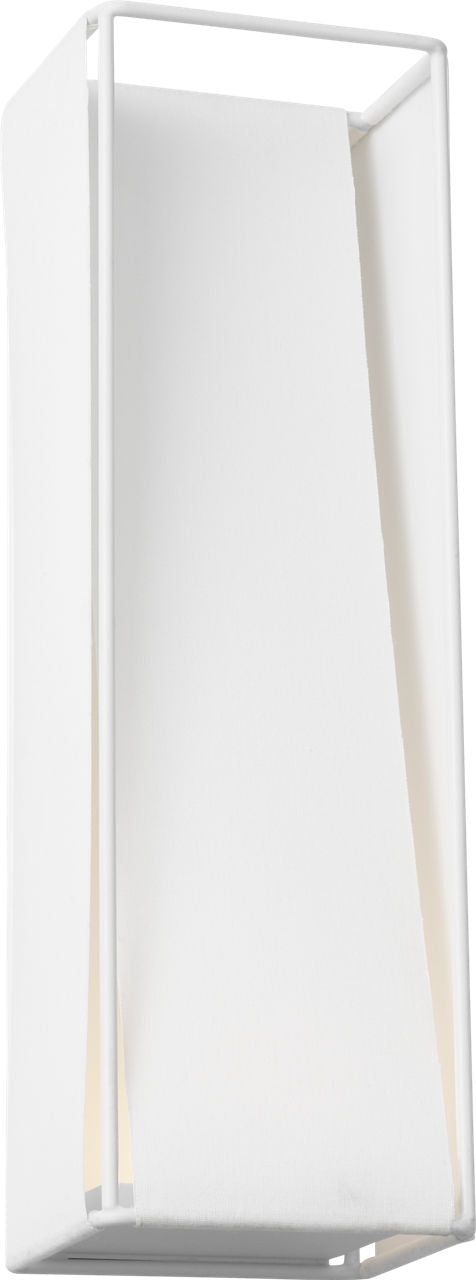 Velero Medium Sconce Soft Linen Bulbs Inc