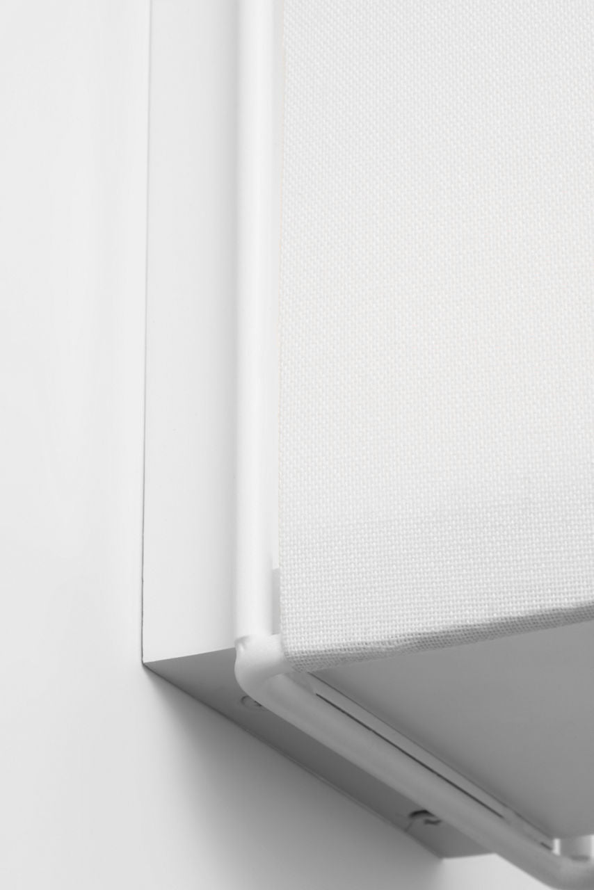 Velero Large Sconce Soft Linen Bulbs Inc