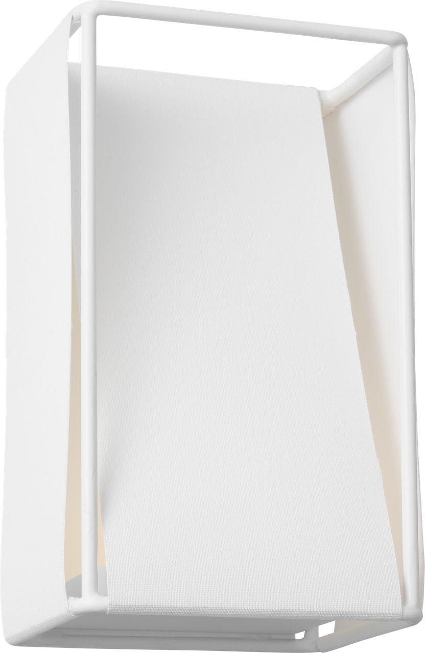 Velero Small Sconce Soft Linen Bulbs Inc