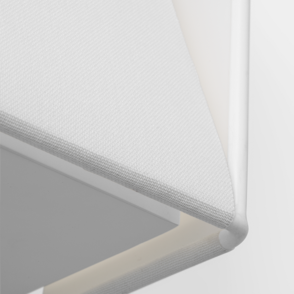 Velero Small Sconce Soft Linen Bulbs Inc